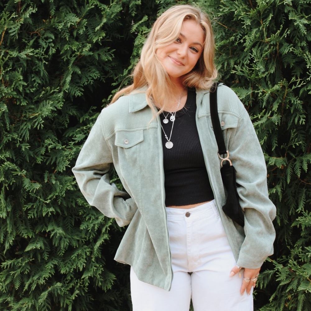 VINTAGE SUEDE OVERSIZED JACKET